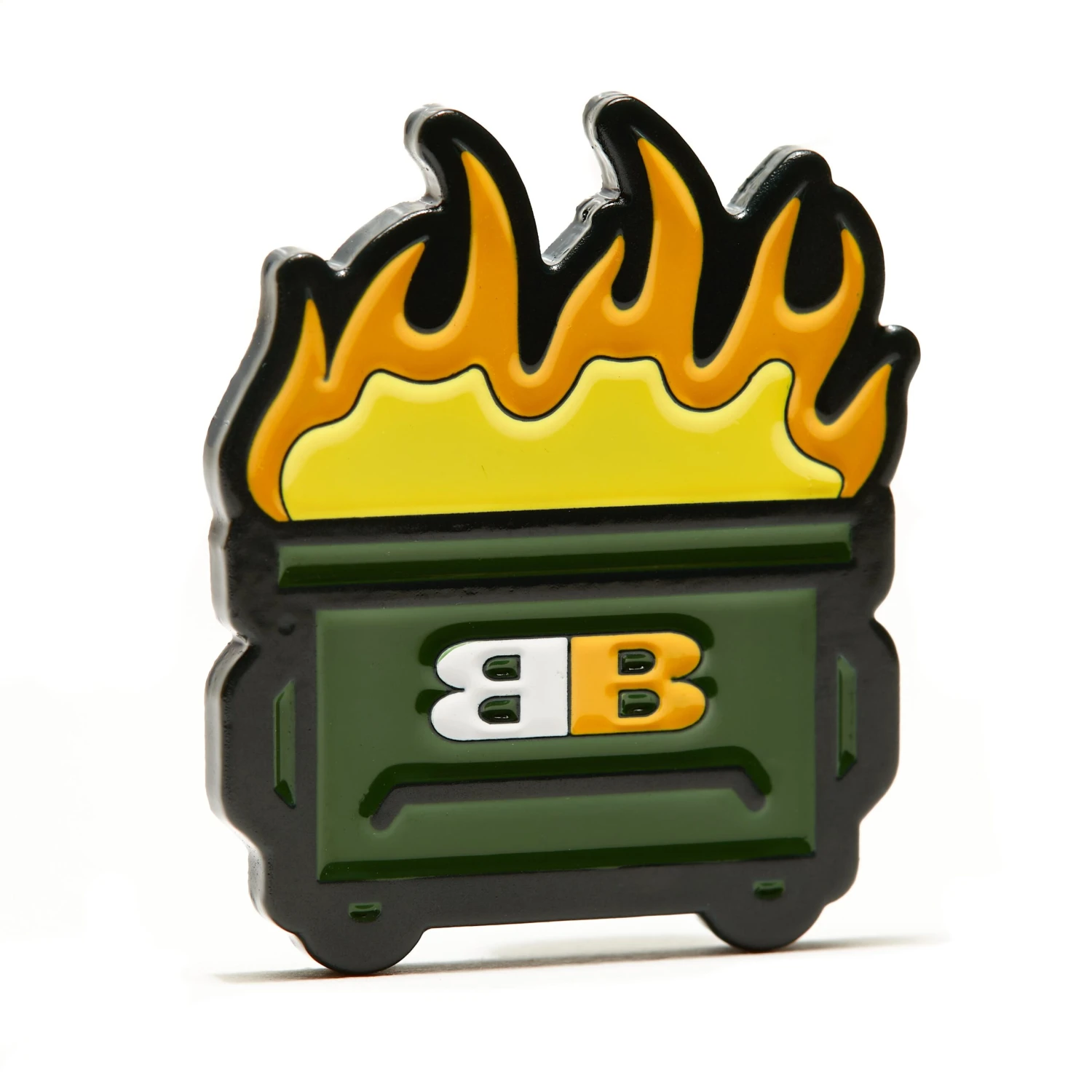 Dumpster Fire - Ball Marker 4 Dumpster Fire - Ball Marker - Image 2