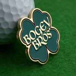 Gettin' Lucky - Ball Marker 9 Gettin' Lucky - Ball Marker -Bogey Bros Shop GettinLucky Ballmarker OnGreen 06
