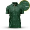 Peasants - Green - Polo 1 Peasants - Green - Polo -Bogey Bros Shop mockup mensPolo peasants green