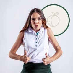 Bogey Bros Shop 31 Peasants - White - Women's Polo