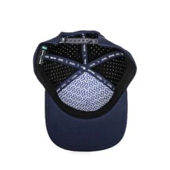 Bogeyman Navy - Performance Golf Hat - Snapback -Bogey Bros Shop pow hat snapback bogeymanNavy inside