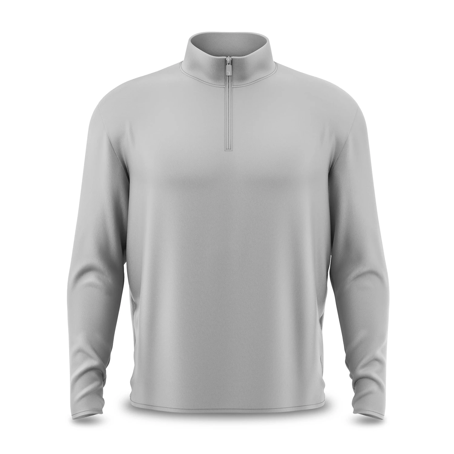 Solid Light Gray - Q-Zip 3 Solid Light Gray - Q-Zip