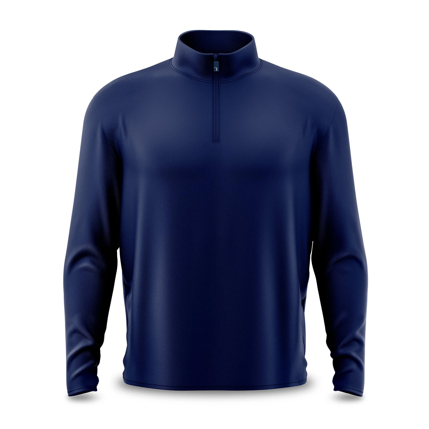 Solid Navy - Q-Zip 3 Solid Navy - Q-Zip
