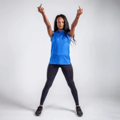 Birdie Finger - Blue Jay - Women's Polo 7 Birdie Finger - Blue Jay - Women's Polo -Bogey Bros Shop womensPolos birdieFingerBluejay 3