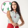 Prick-Ly Pear - Women's Polo 2 Prick-Ly Pear - Women's Polo -Bogey Bros Shop wpolo pricklyPear1.1